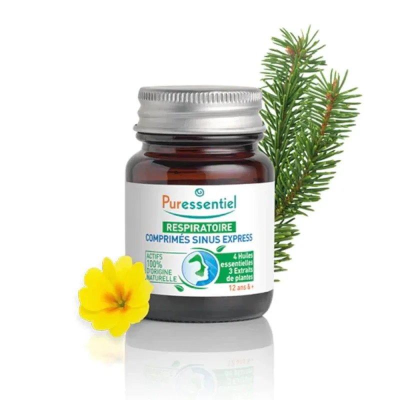 Puressentiel Respiration Sinus Express De la 12 ani 15 comprimate — preț și oferte