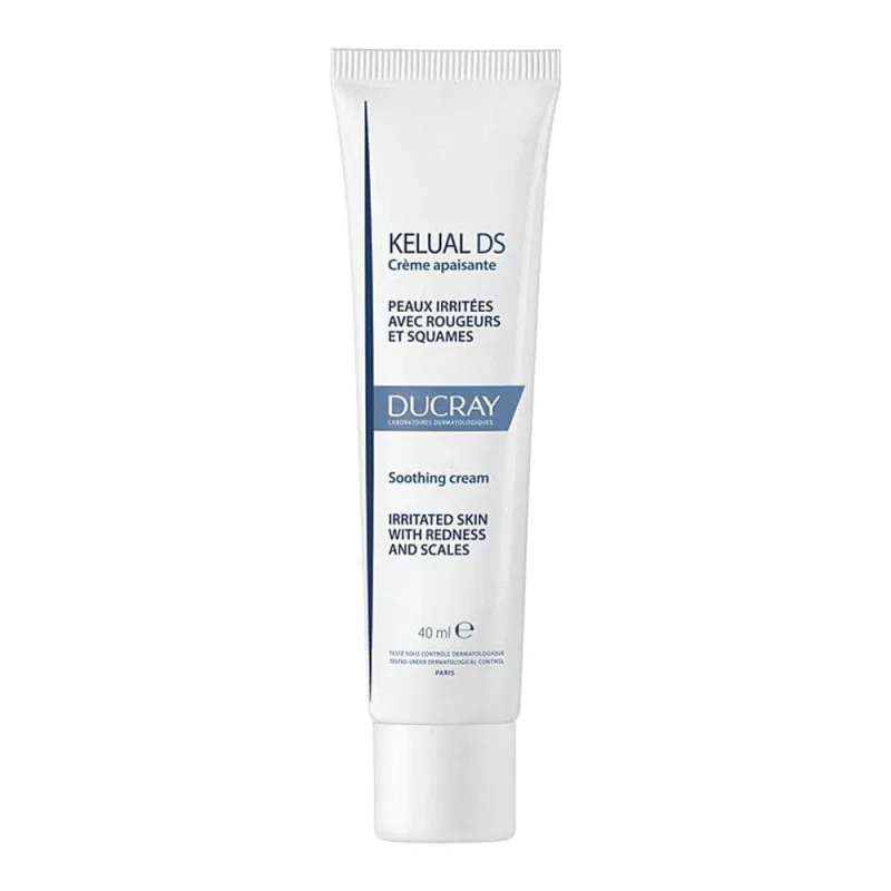 Ducray Kelual Ds Crème Apaisante Peaux Irritées avec Rougeurs et Squames 40ml — preț și oferte