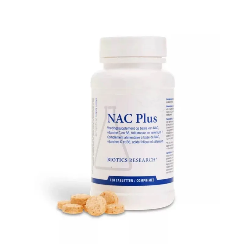 Biotics Research NAC Plus x120 Tablete — preț și oferte