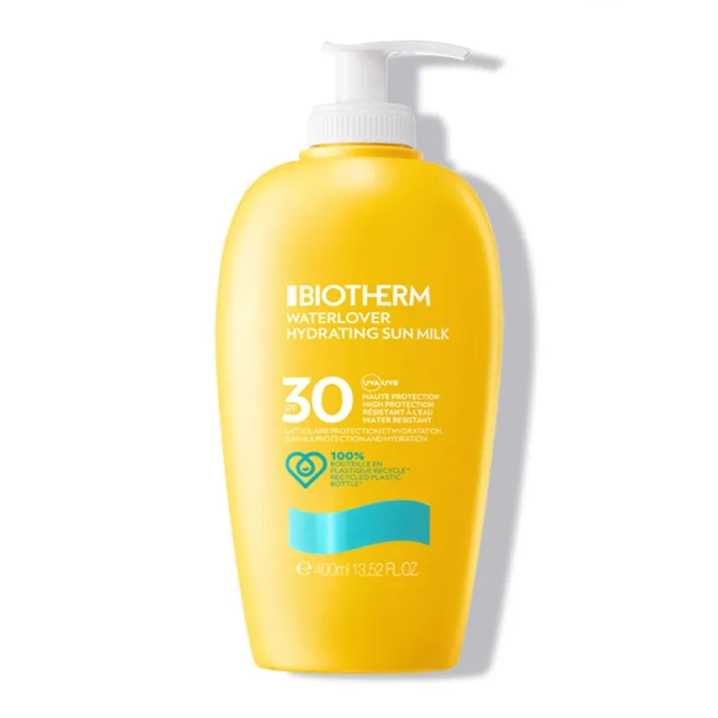 Biotherm WaterLover Lapte solar hidratant împotriva uscăciunii Spf30 pentru față și corp 400ml — preț și oferte