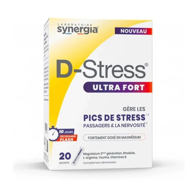Synergia Forté Stress Ultra Gestionați vârfurile de stres 20 pliculețe — preț și oferte
