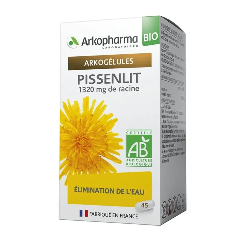 Arkopharma Arkocapsule Dandelion Bio 45 Capsule — preț și oferte