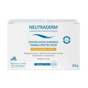 Neutraderm Săpun solid delicat dermo-protector de la Surgras Piele uscată 200g