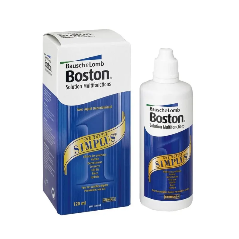 Bausch&Lomb BOSTON SIMPLUS SOLUȚIE MULTIFUNCȚIONALĂ PENTRU LENTI RIGIDE 120ml — preț și oferte