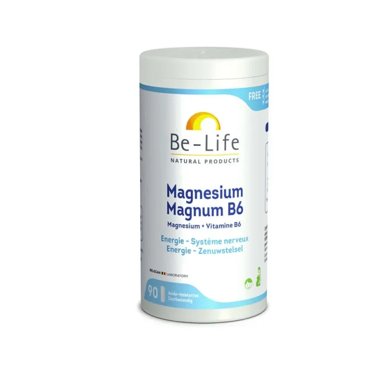 Be-Life Magneziu și vitamina B6 90 Gelule — preț și oferte