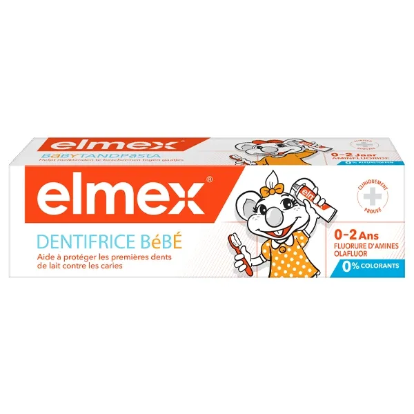 Pastă de dinți Elmex pentru copii 0-2 ani, 50 ml, Colgate-Palmolive — preț și oferte