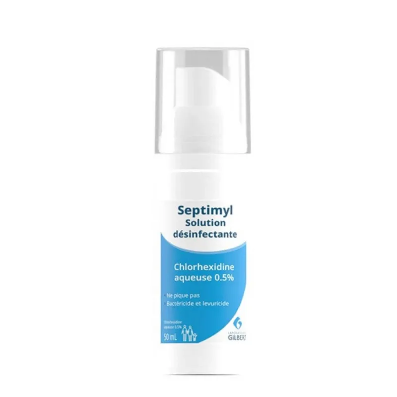 Gilbert Septimyl Desinfectis Soluție 0,5% clorhexidină 50ml — preț și oferte