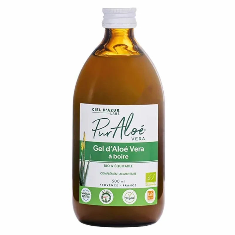 Pur Aloé Organic Fairtrade Aloe Vera Gel pentru băut 500ml — preț și oferte