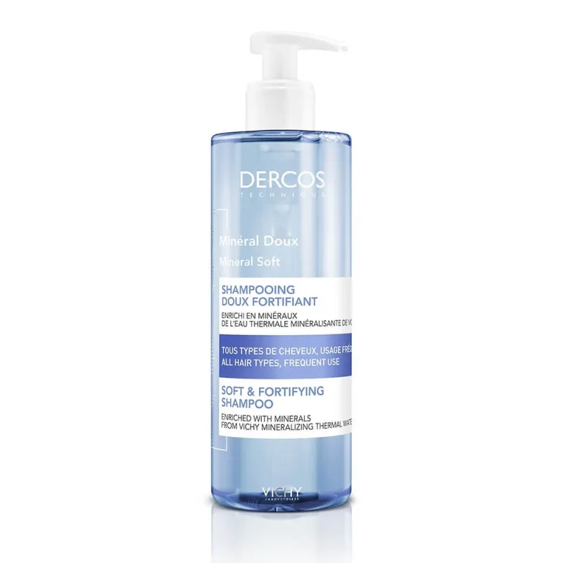 Șampon Fortifant Dercos Mineral Soft, 400 ml, Vichy — preț și oferte