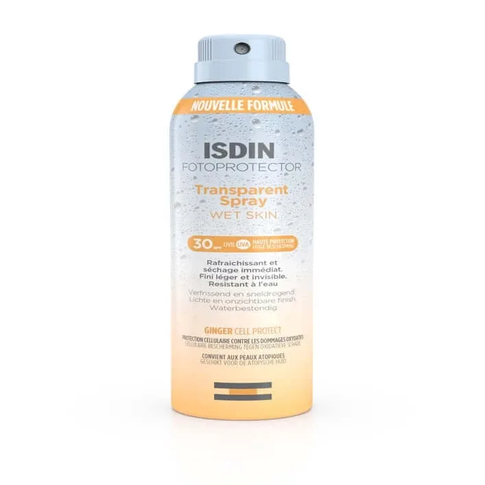 Isdin Spray transparent Fotoprotector cremă solară pentru corp SPF30 250ml Isdinceutics De — preț și oferte