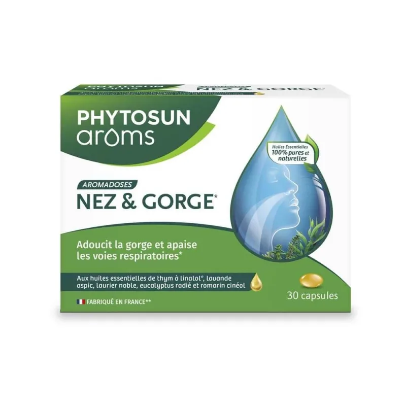 Phytosun Aroms de Nez Et Gorge 30 Capsule — preț și oferte