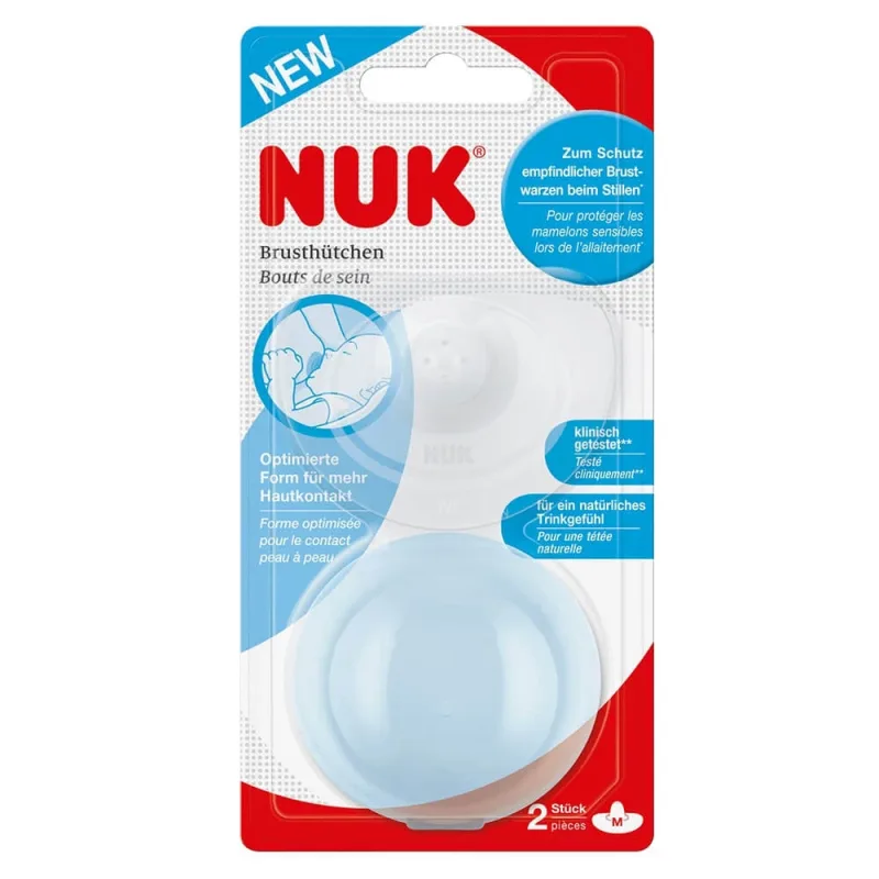 Nuk Cupa de sân din silicon Taille M x2 — preț și oferte