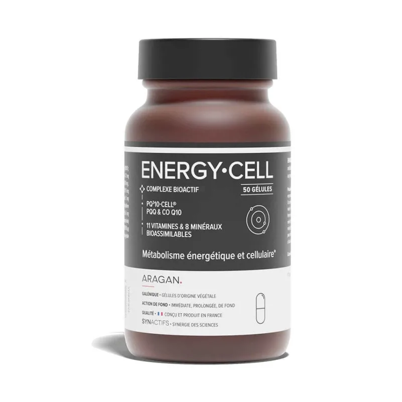 Aragan Synactifs Energycell Tonicitate și vitalitate 50 capsule — preț și oferte