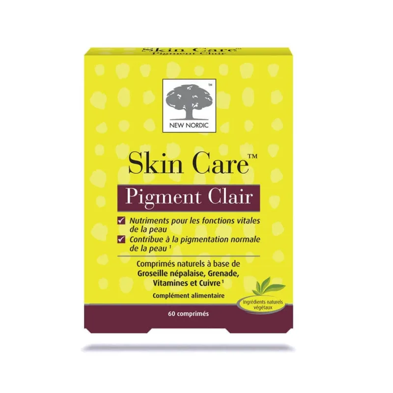 New Nordic Skin Care Pigment Clair 60 Tablete — preț și oferte