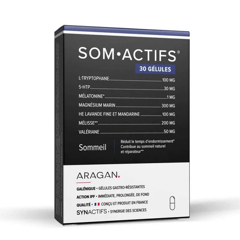 Aragan SynActifs SomActifs Somn 30 capsule — preț și oferte