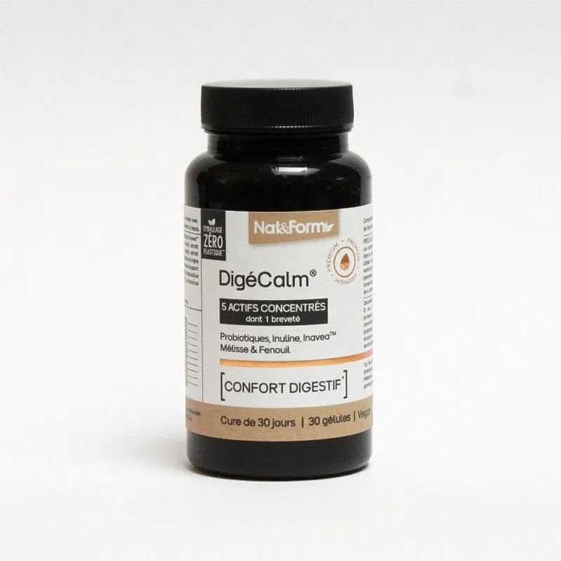 Nat&Form Confort digestiv DigéCalm® 30 capsule — preț și oferte