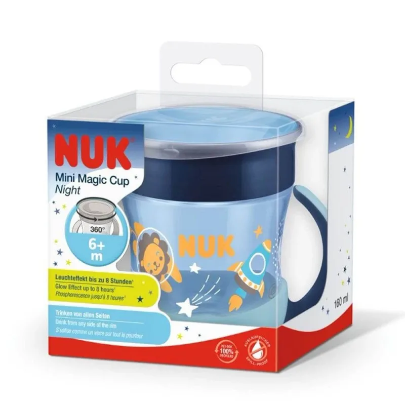 Nuk Mini Magic Cup Night Training Cup 360 Mânere de la 6 luni în sus 160 ml — preț și oferte