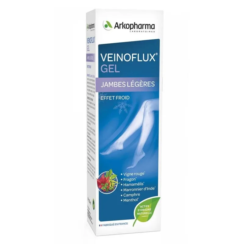Arkopharma Veinoflux Cold Effect Light Leg Gel 150ml — preț și oferte