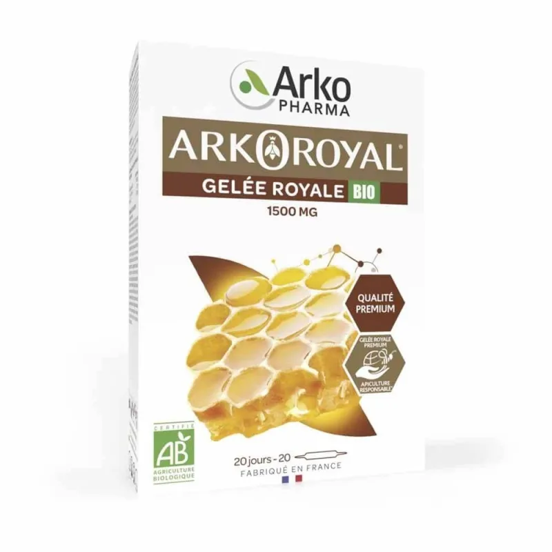 Arkopharma Arkoroyal Royal Jelly Bio 20 fiole — preț și oferte