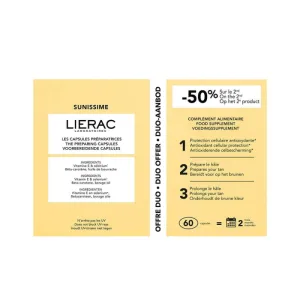 Lierac Sunissime Sun Skin Preparer 2x30 Capsule