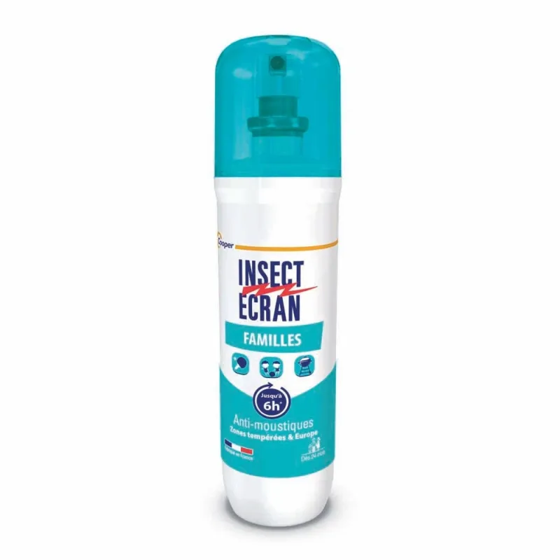 Insect Ecran Skin Mosquito Repellent family zone temperate pentru adulți și copii 100ml — preț și oferte