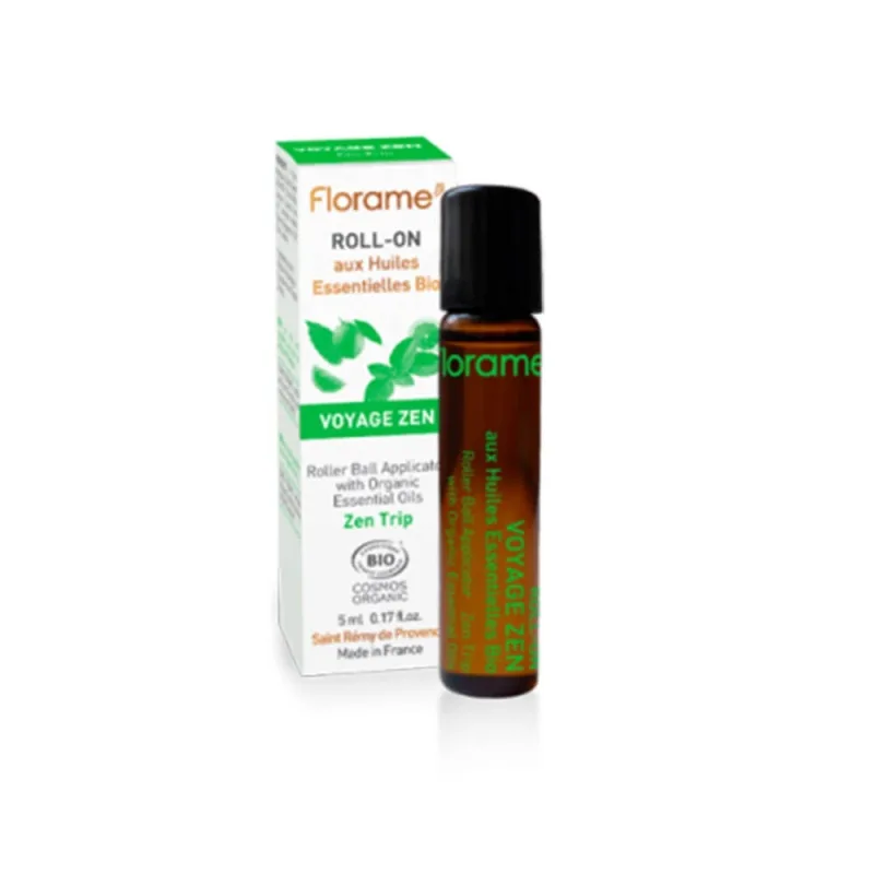 Florame Zen Travel Roll-on cu uleiuri esențiale organice 5ml — preț și oferte
