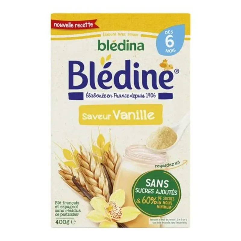 Blédine Blédine Cereale pudră aromă de vanilie De la 6 luni 400g Bledina — preț și oferte