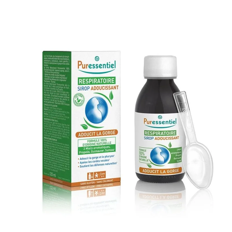 Puressentiel Respirație Sirop liniștitor pentru gât 125 ml — preț și oferte
