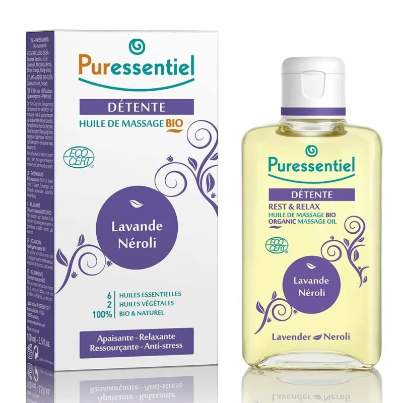 Puressentiel Serene Sleep Organic Relaxing Massage Oil 100ml — preț și oferte