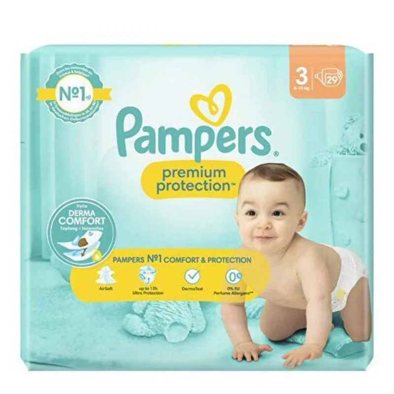Pampers Premium Scutece mărimea 3 6-10 kg x29 — preț și oferte