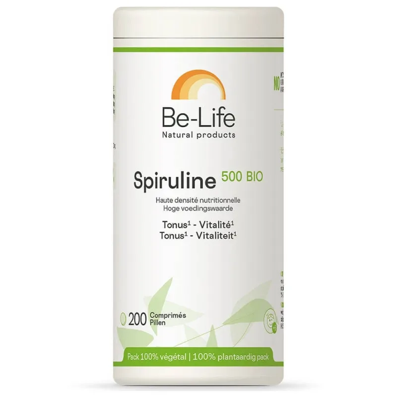 Be-Life Spirulina 500 Bio 200 comprimate — preț și oferte