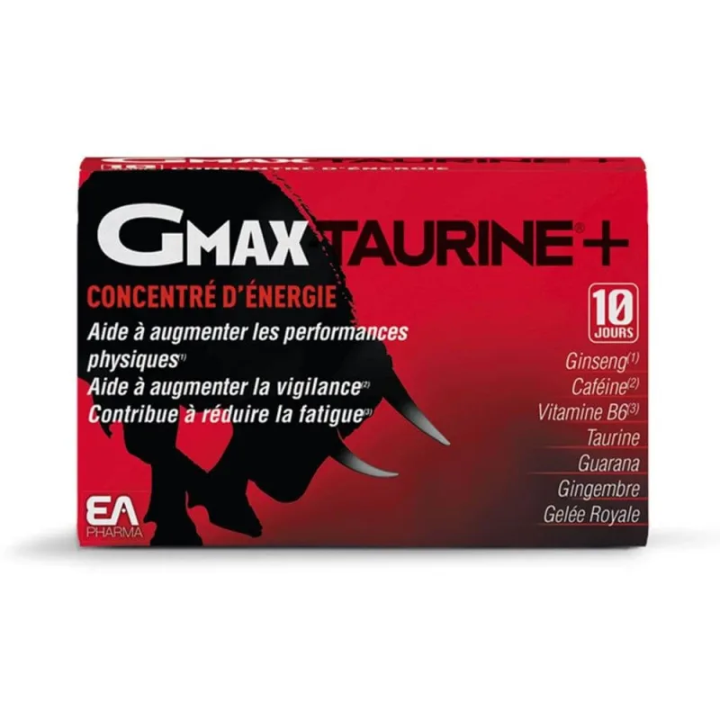 Ea Pharma Gmax Taurine+ 30 fiole — preț și oferte