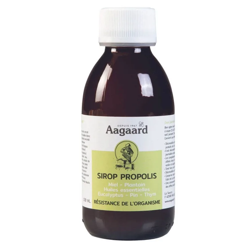 Aagaard Propolis sirop pectoral 150 ml — preț și oferte