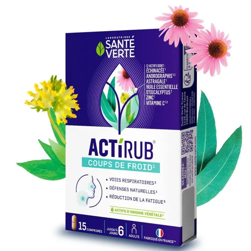 Sante Verte ActiRub Cold Shots 15 tablete — preț și oferte