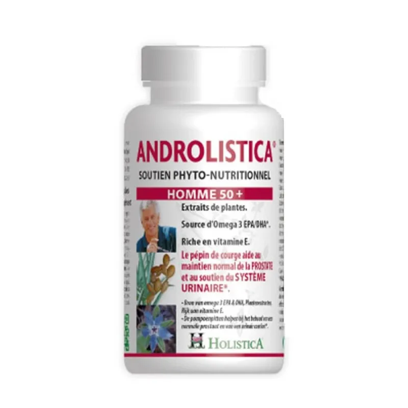 Holistica Androlistica Confort urinar pentru bărbați peste 50 de ani 90 de capsule — preț și oferte