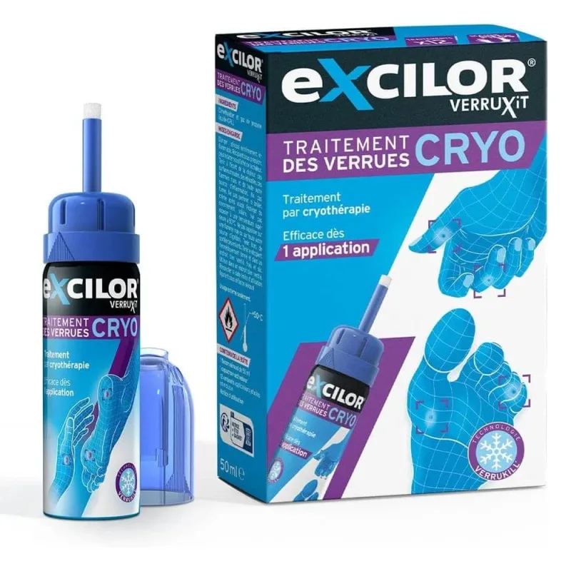 Excilor Tratamentul Cryo pentru negi 50ml — preț și oferte