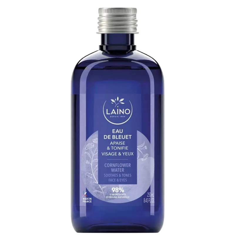Apă de albăstrele Laino, calmantă pentru față și ochi 250ml — preț și oferte