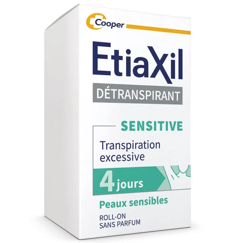 Detraspirant roll-on Etiaxil pentru subraț piele sensibilă, 15 ml, Cooper — preț și oferte