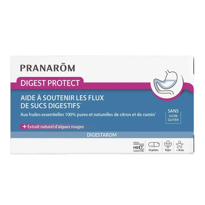 Pranarôm Digest Protect Cu uleiuri esențiale 30 capsule — preț și oferte
