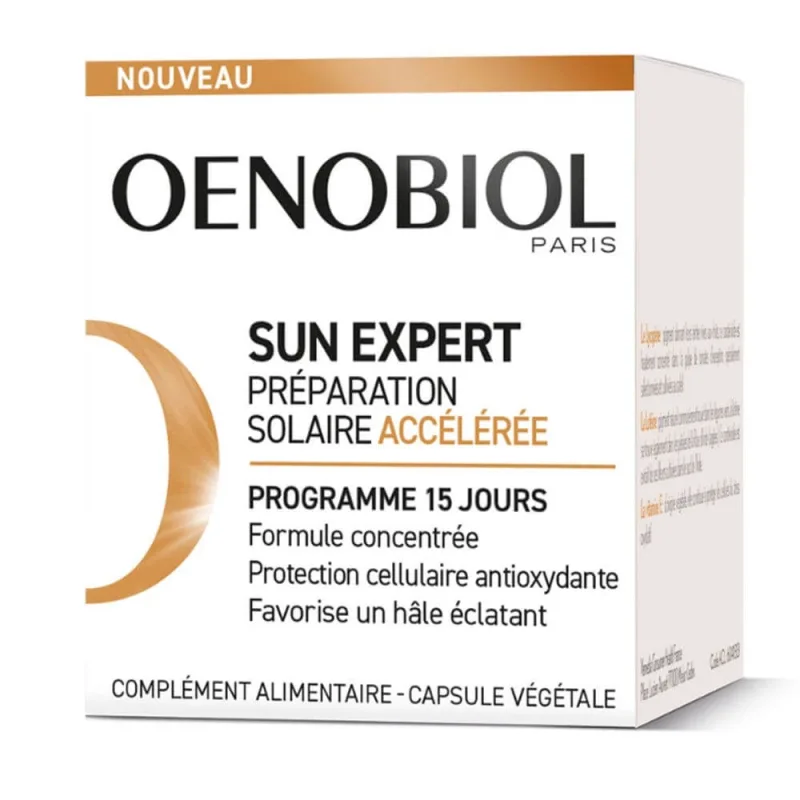 Oenobiol Sun Expert Accelerated Sun Preparation 15 capsule — preț și oferte
