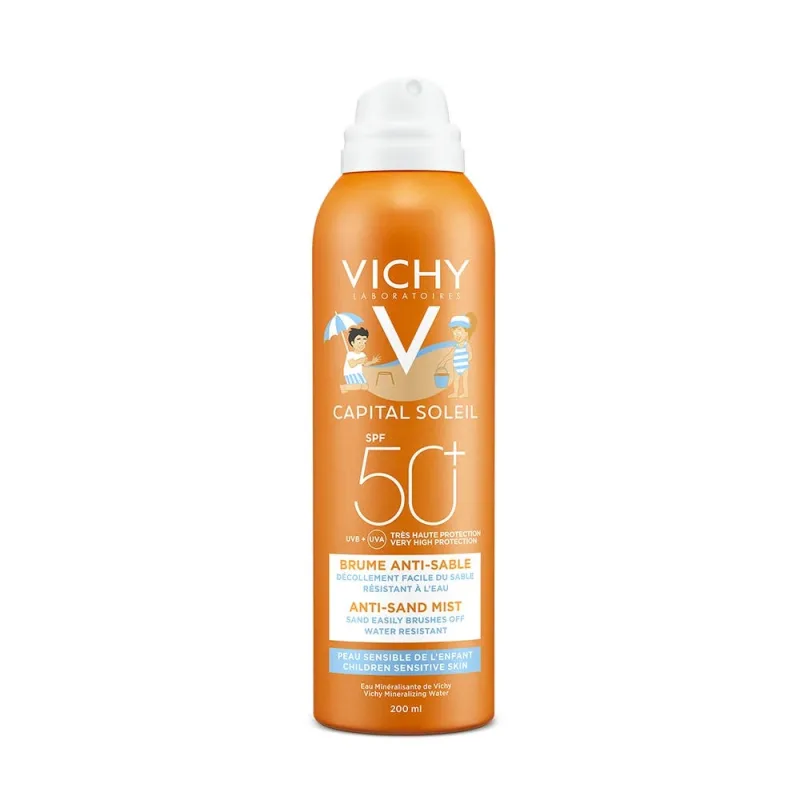 Vichy Ideal Soleil Ceață anti-nisip pentru copii Spf50+ 200 ml — preț și oferte
