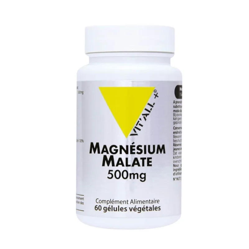 Vit'All+ Malat de magneziu 500 mg 60 capsule — preț și oferte