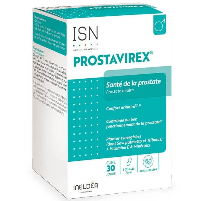 Ineldea Santé Naturelle Prostavirex Sănătatea prostatei 90 capsule Lab. Ineldea — preț și oferte
