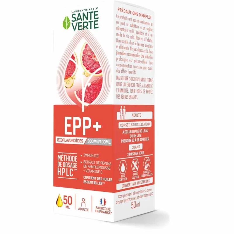 Sante Verte Epp 800+ Extract de semințe de grapefruit 50ml — preț și oferte