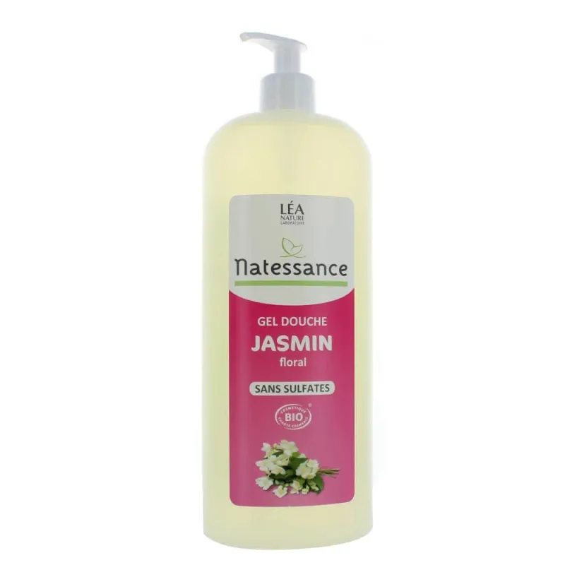 Natessance Organic Floral Jasmine Gel de duș 1l — preț și oferte