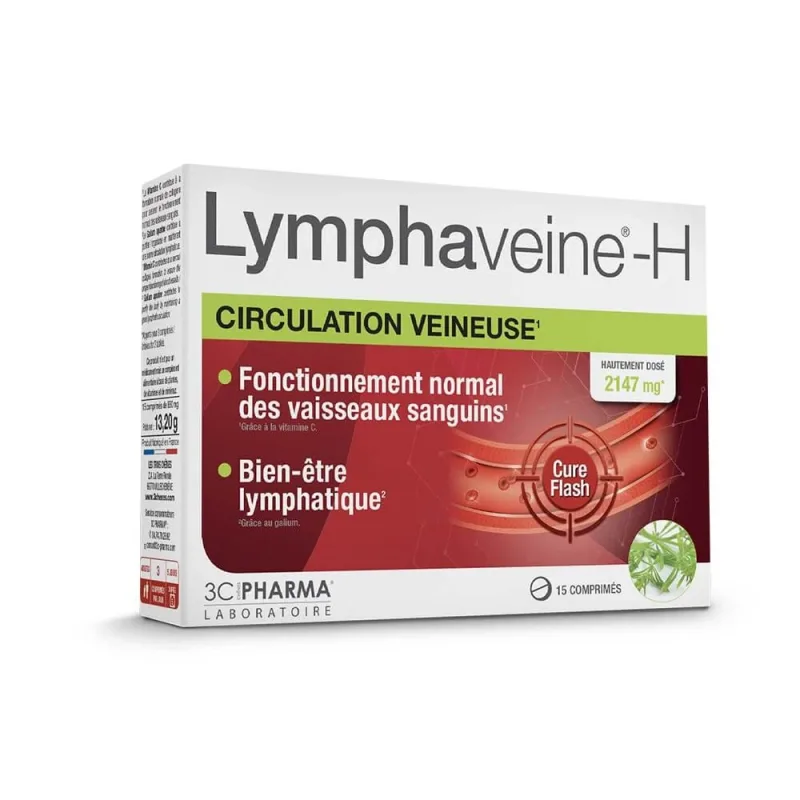 3C Pharma Linfaine H 15 comprimate — preț și oferte