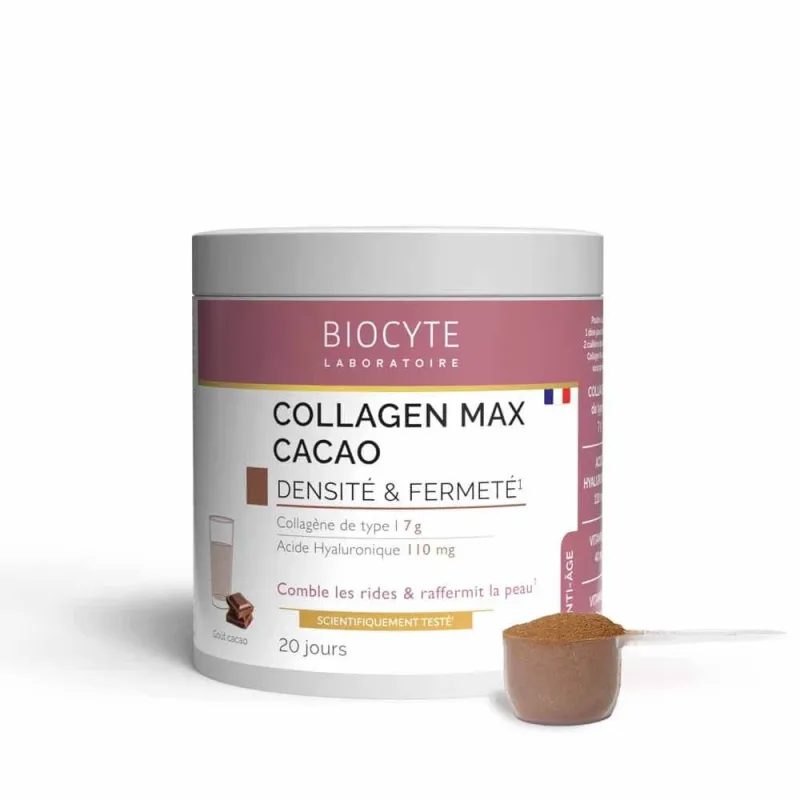Biocyte Colagen anti-îmbătrânire Max aromă de cacao 260g — preț și oferte