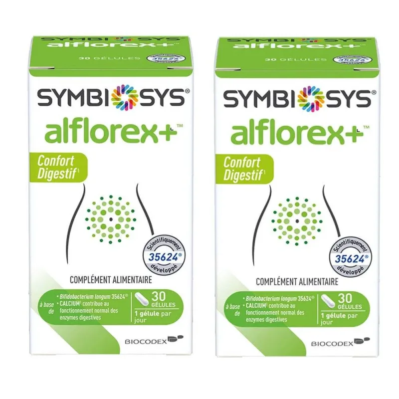 Symbiosys Alflorex+ 2x30 Capsule BIOCODEX — preț și oferte