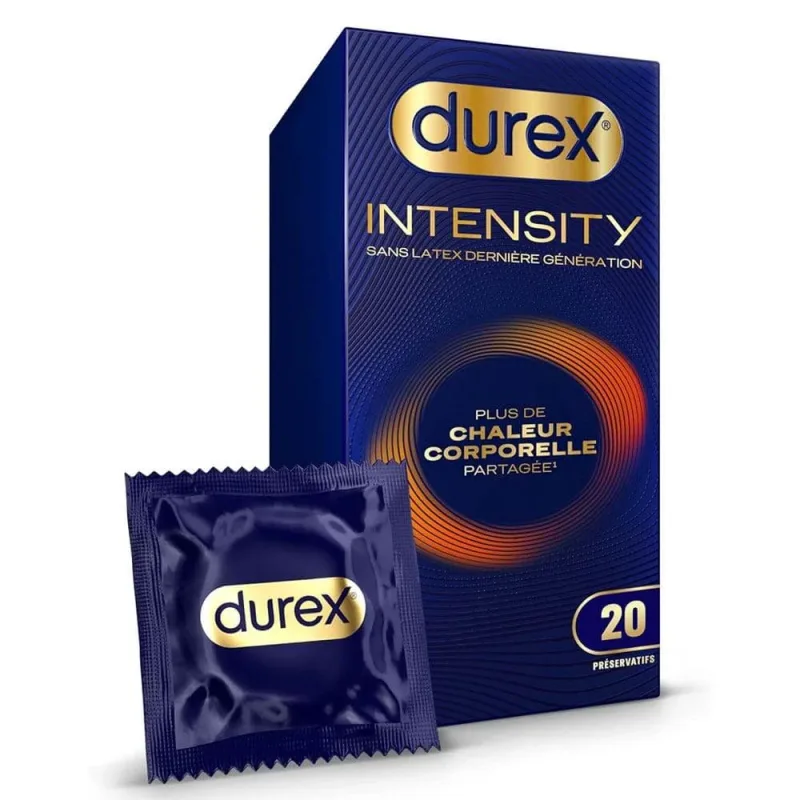 Durex Intensity Prezervative fără latex Shared Body Heat x20 — preț și oferte