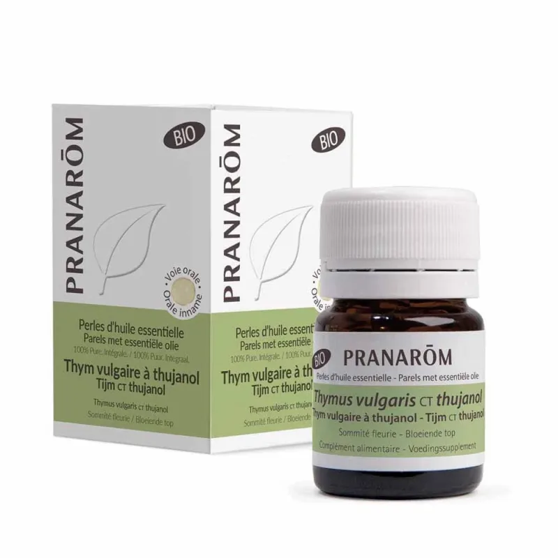 Pranarôm Essential Oils Cimbru organic 60 Perle — preț și oferte